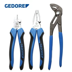 GEDORE 3 PCS Multi-functional Pliers Set (Water Pump Plier +Wire Cutter+Combination Plier) S8393