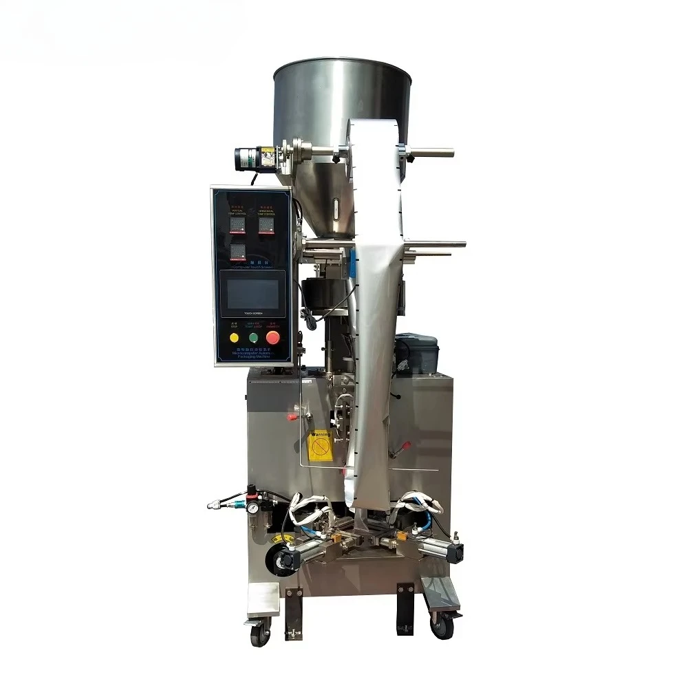 Pneumatic PLC High Productivity Vertical Automatic Flat Triangle Pyramid Tea Bag Packing Machine