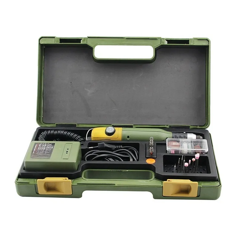 Moedor elétrico portátil para moagem de jade, perfuração e polimento