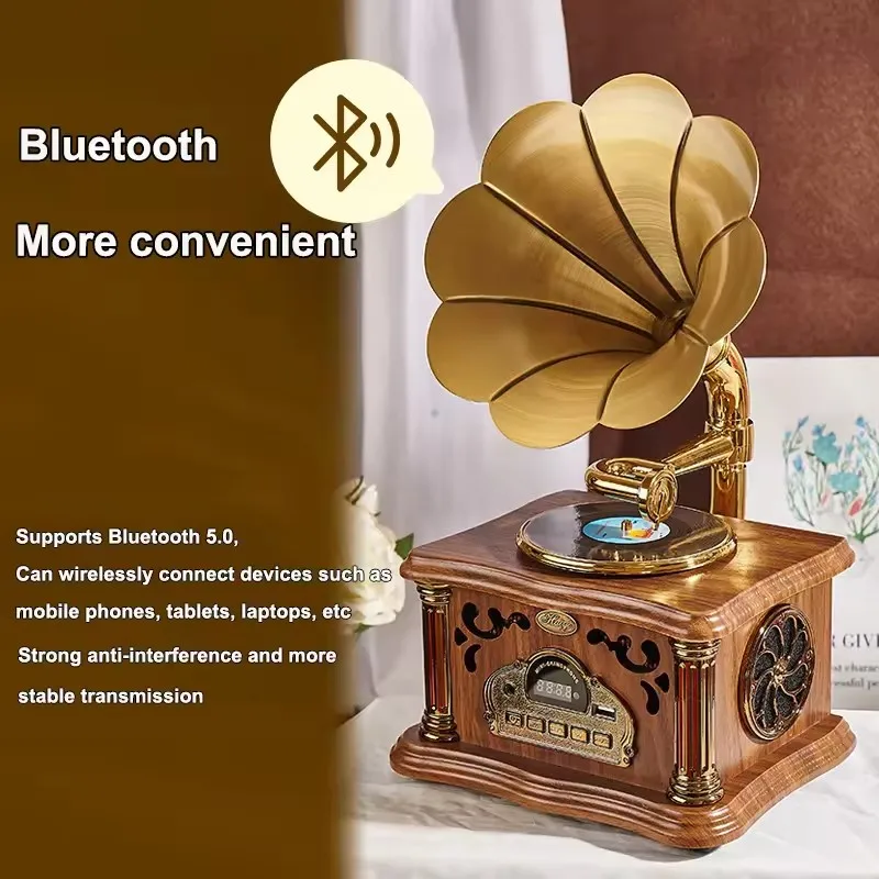 Vintage Gramophone Detail 5