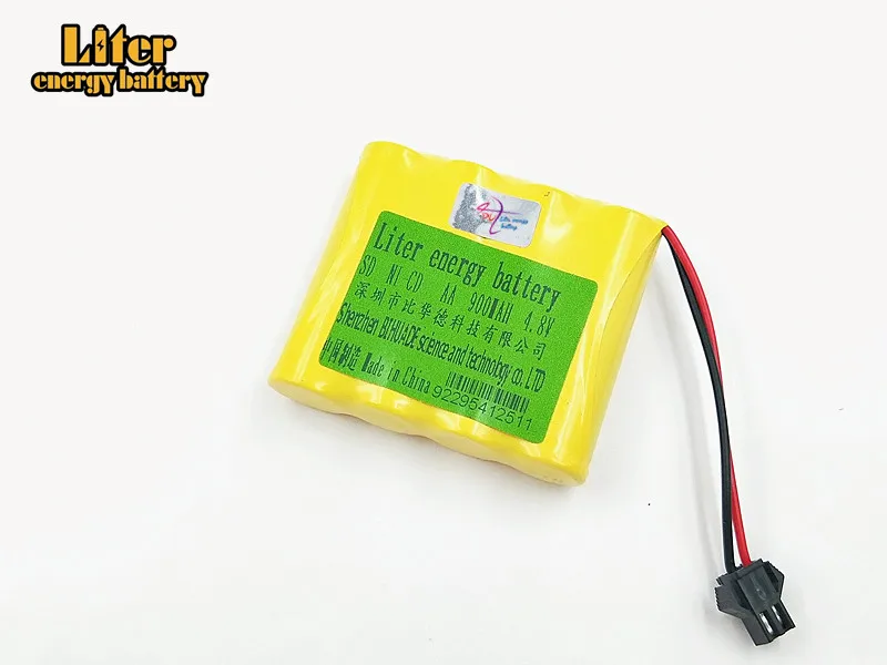 3 pz/lotto 4.8 V 900mAh giocattoli telecomandati strutture di sicurezza giocattolo elettrico giocattolo elettrico NI-CD batteria AA gruppo batteria