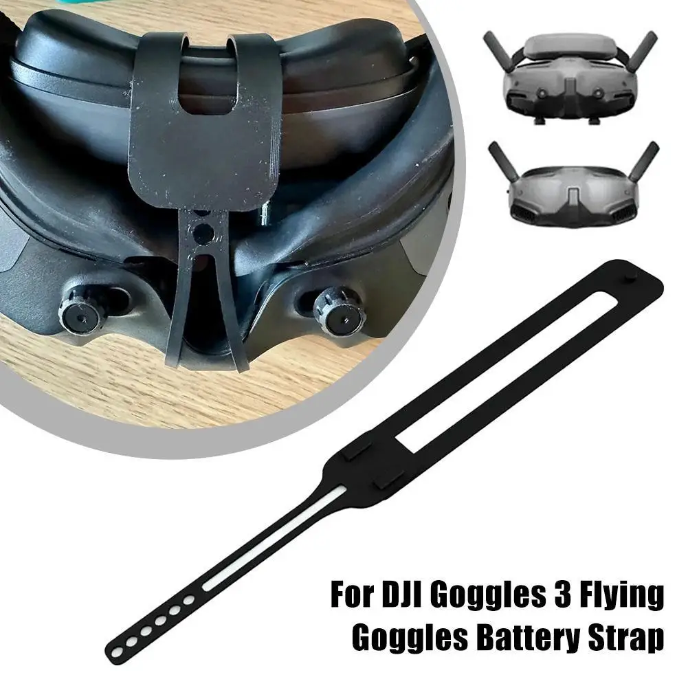 

Flight Goggles Battery Strap for dji Goggles 3 for dji AVATA 2 Flying Goggles Battery Strap Soft Rubber 3D Printing Accessories