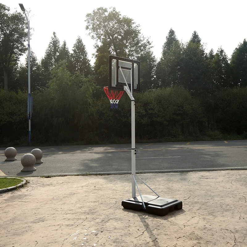 2,1-2,6 m in hoogte verstelbare basketbalringstandaard basketbalrand basketbalbord buiten