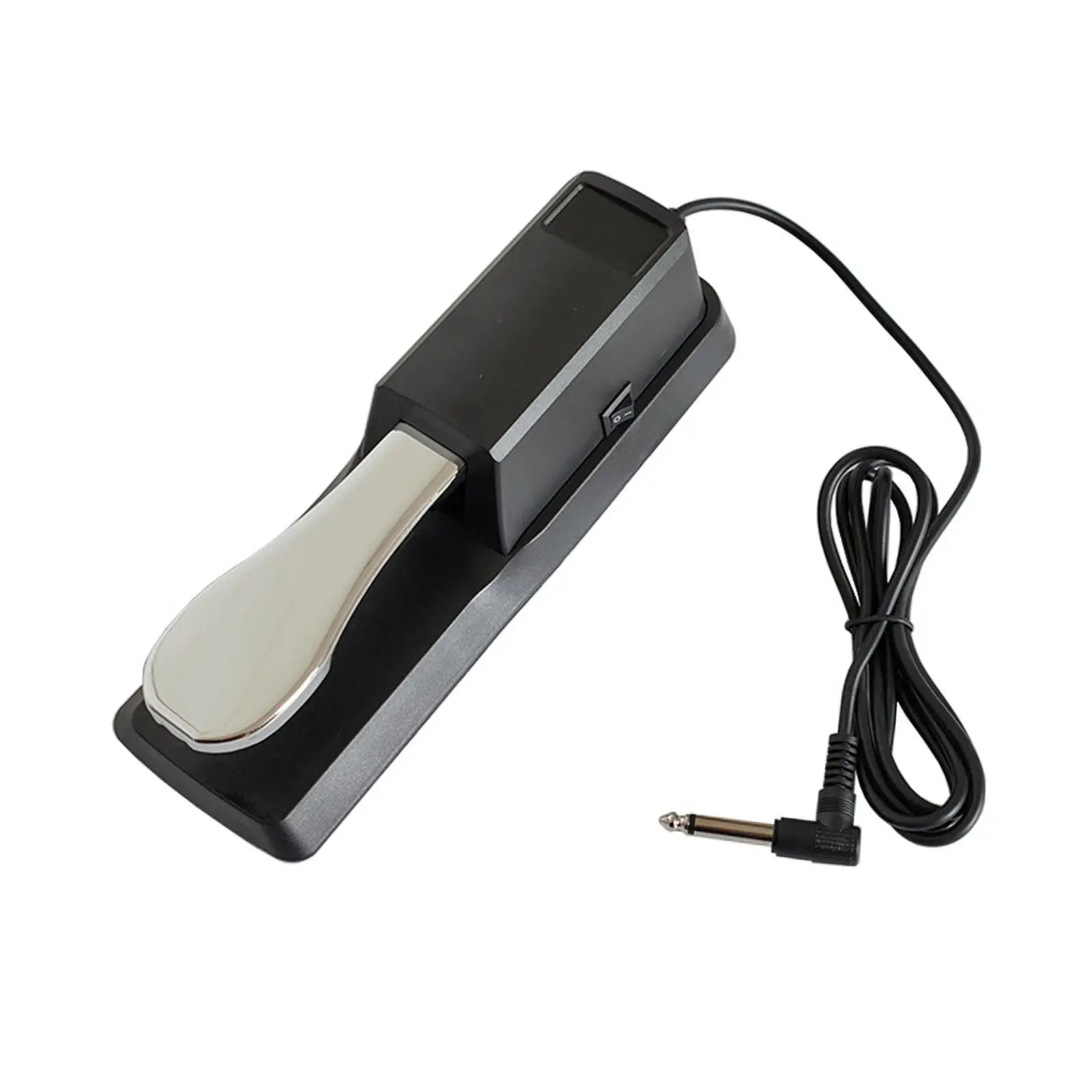 Keyboard Piano Pedal Polarity Switch Anti Slip Sustain Pedal for Training Repairing Performance Music Instrument Parts Exercise