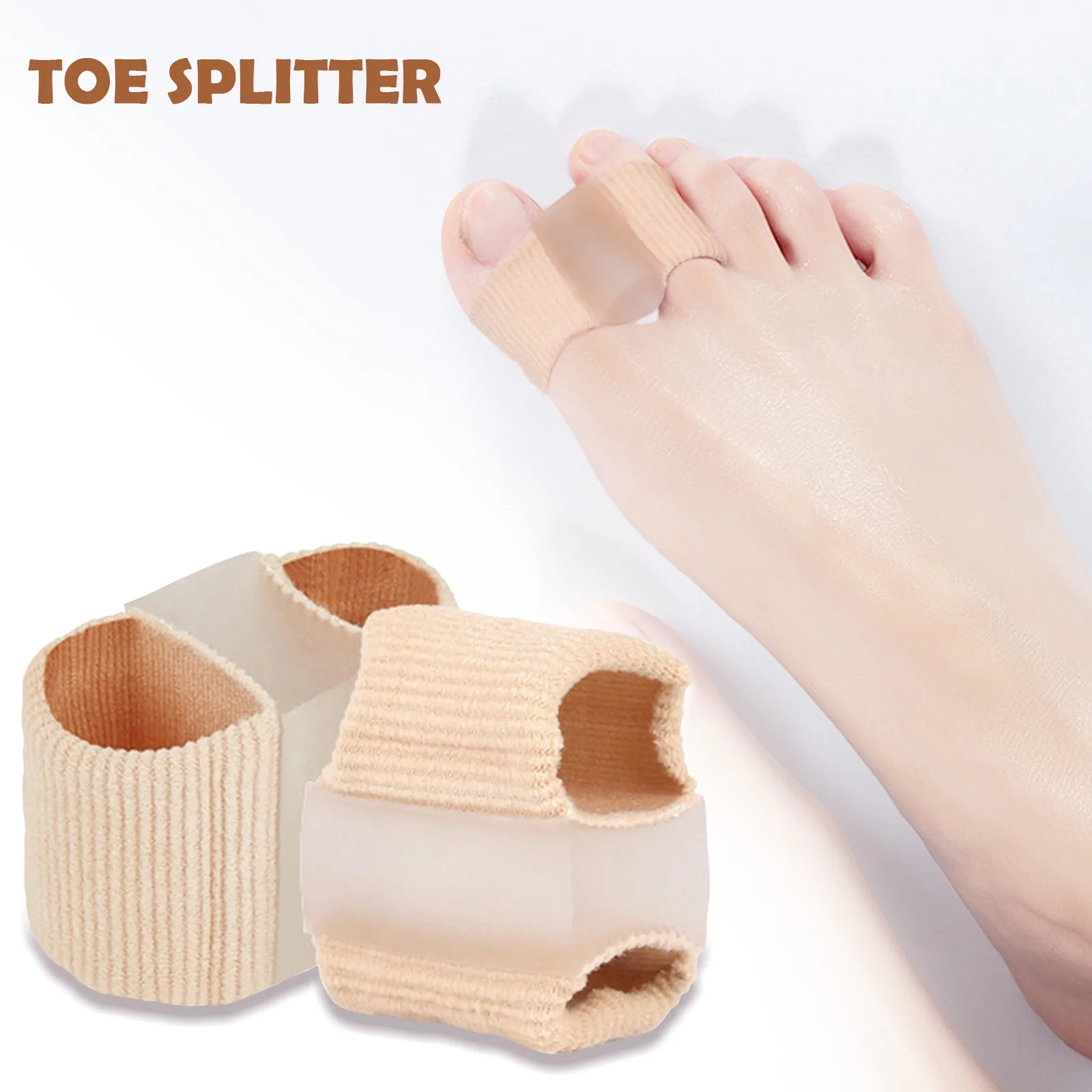 Adult Toe Separator Valgus Silicone Toe Spacer To Improve Thumb Valgus Valgus Orthosis For Men And Women Physical correction