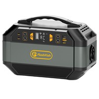 Flashfish P56 Portable Power Station, 288.6Wh/78000mAh Battery Pack Solar Generator, 330W AC Output, 600W Peak Output