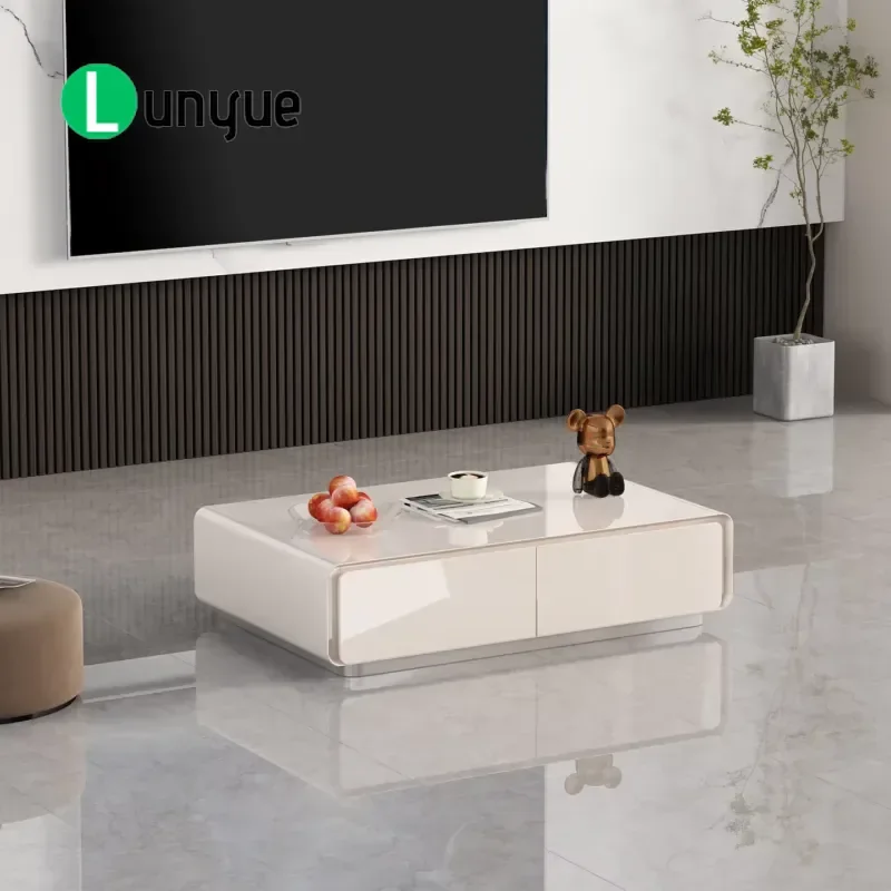 Adjustable Wooden TV Cabinet for Living Room Bedroom Durable Simple Home Entertainment Center Stand for TVs Over 65 Inches