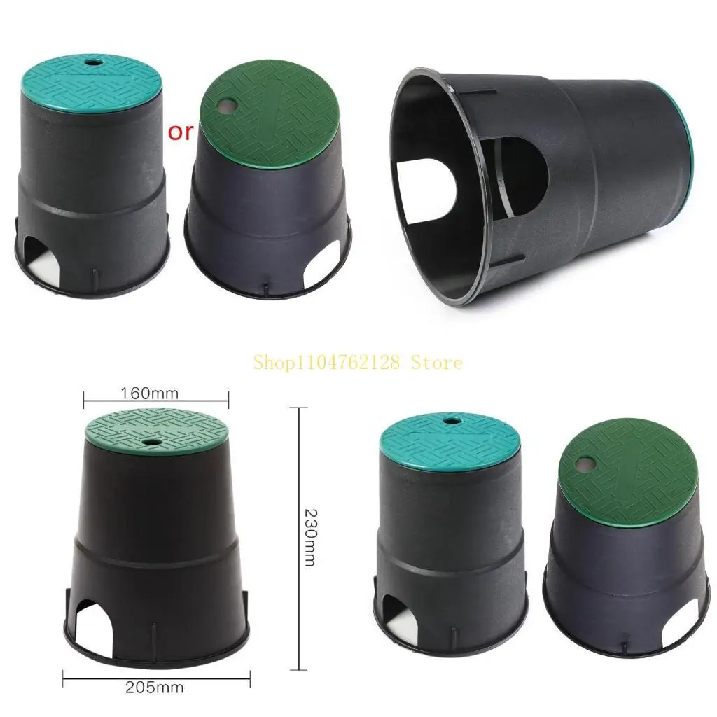 

6-дюймовый садовый газон под землей для крышки клапанной коробки, крышка для полива спринклера, подземная спринклерная система, аксессуар для полива