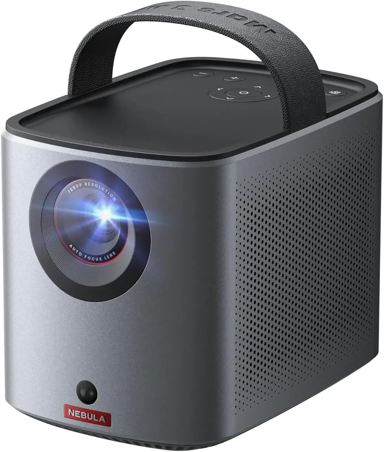 

ANSI-Lumen Brightness, Native 1080P, Dolby Digital Sound,150-Inch Picture, Built-In Battery for 2.5 Hours of Playtime Anywhere.
