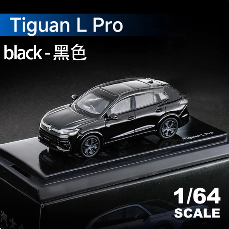Original escala 1/64 Passat Pro/Tiguan L Pro/Teramont Pro coche en miniatura de aleación colección estática decorado regalos de vacaciones Juguetes