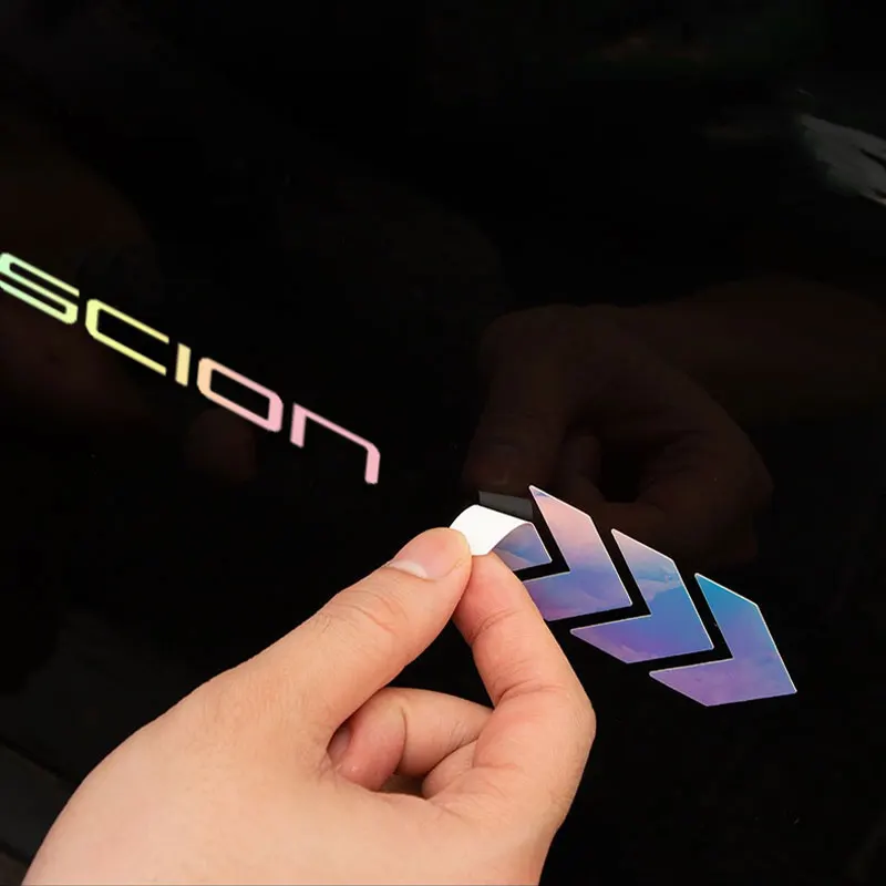 Car Trunk Tail Night Safety Warning Reflective Stickers For Toyota scion XA XB XD IQ TC Car Accessories Lighting Luminous Tapes