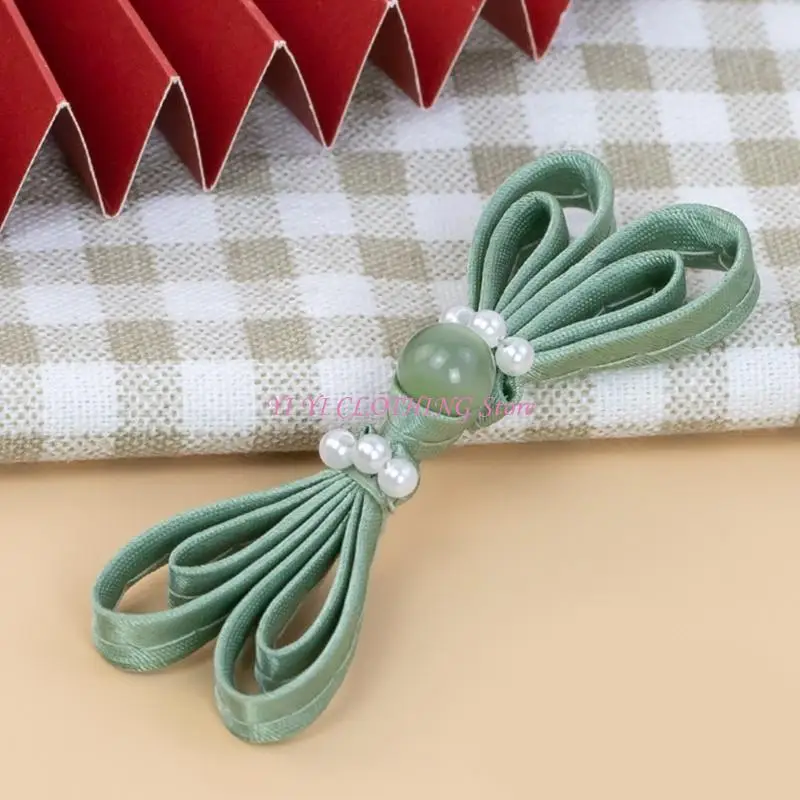 N5KF Tombol Katak Bergaya China Cheongsam Tradisional Jahit untuk Handcraft DIY