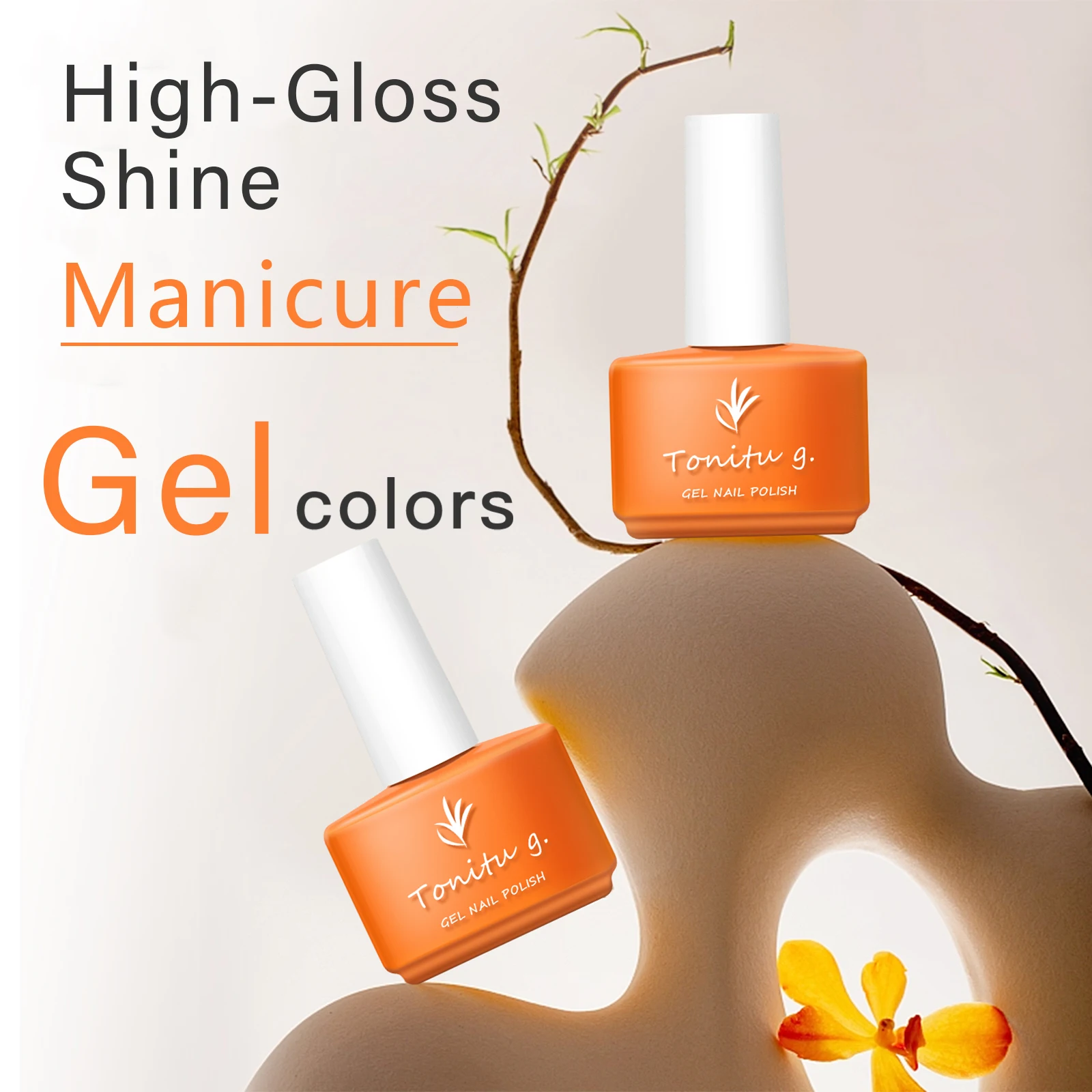 Set di smalti per unghie in Gel 6 colori Kit di smalti in Gel Design popolare per Nail Art Soak Off Manicure a LED fai da te regali per saloni di casa per donne ragazze