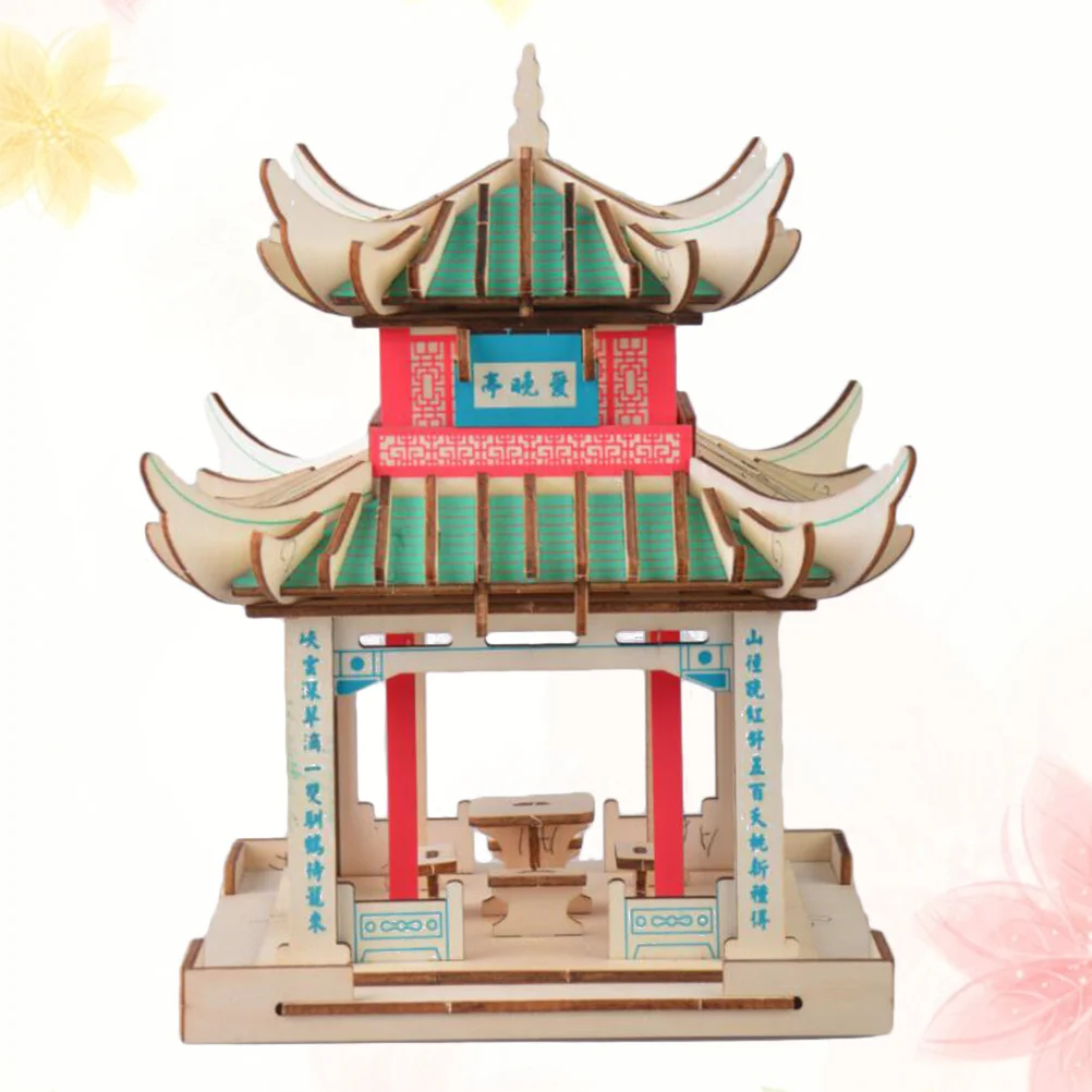 لغز خشبي ثلاثي الأبعاد للأطفال يمكنك صنعه بنفسك مجموعة أدوات بناء دعابة الدماغ لتزيين الغرفة ألغاز ألعاب حرفية