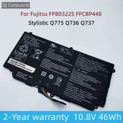 New Original Laptop Battery FPB0322S FPCBP448 10.8V 4250mAh 46Wh For Fujitsu Stylistic Q775 Stylistic Q736 Q737 CP675904-01