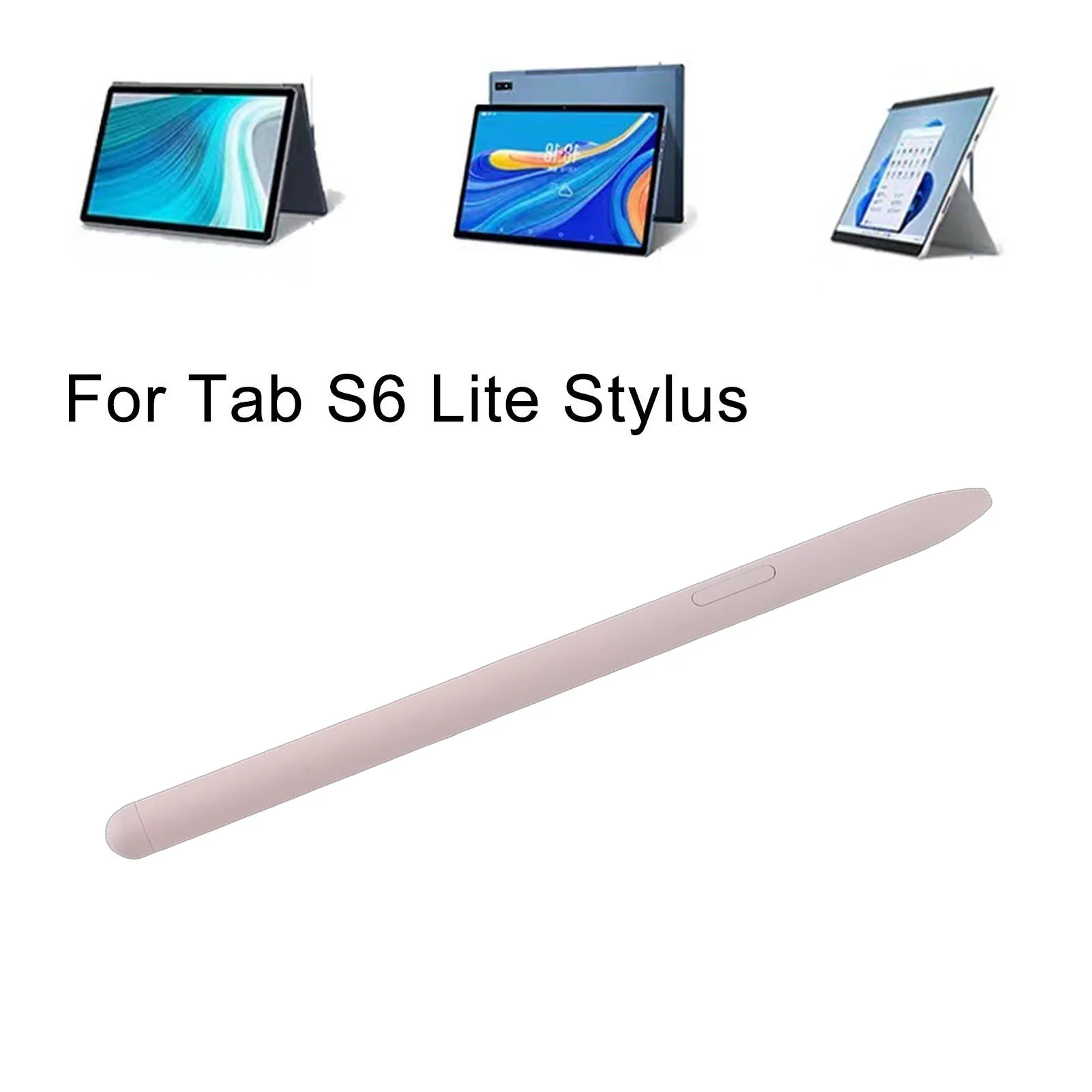 

Portable Smart Pen For Tab S6 Lite Stylus Highly Sensitive Accurate Size Plastic Pen with 5 Tips for SM P610 SM P615 Tablet