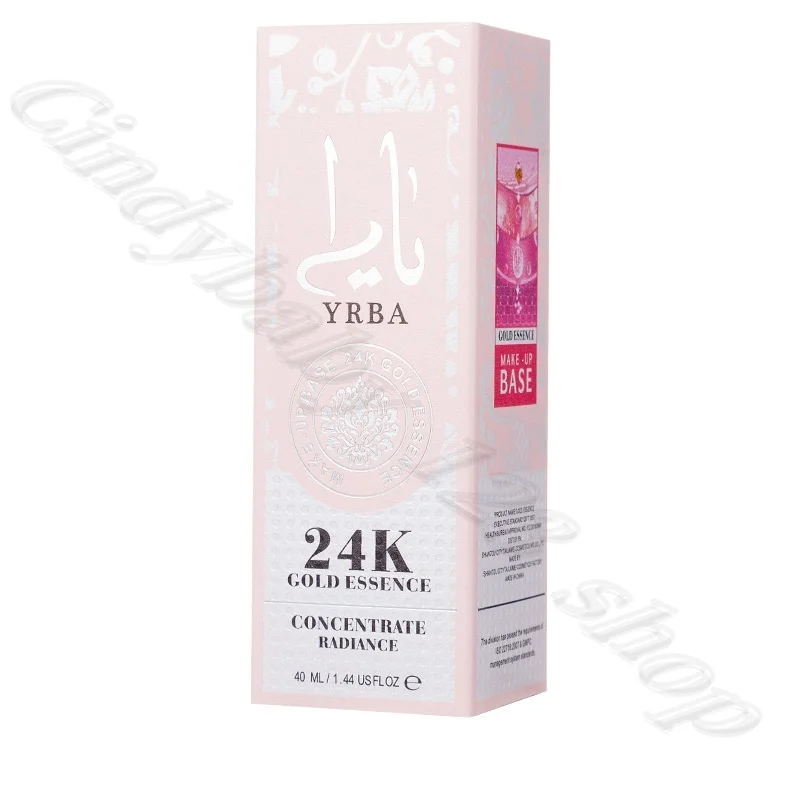 เอสเซนส์ทองคำ 24k ผสมไฮยาลูรอนนิค แอซิด ไนอะซินาไมด์ ช่วยเติมความชุ่มชื้น ลดเลือนริ้วรอย ขนาด 40 มล.