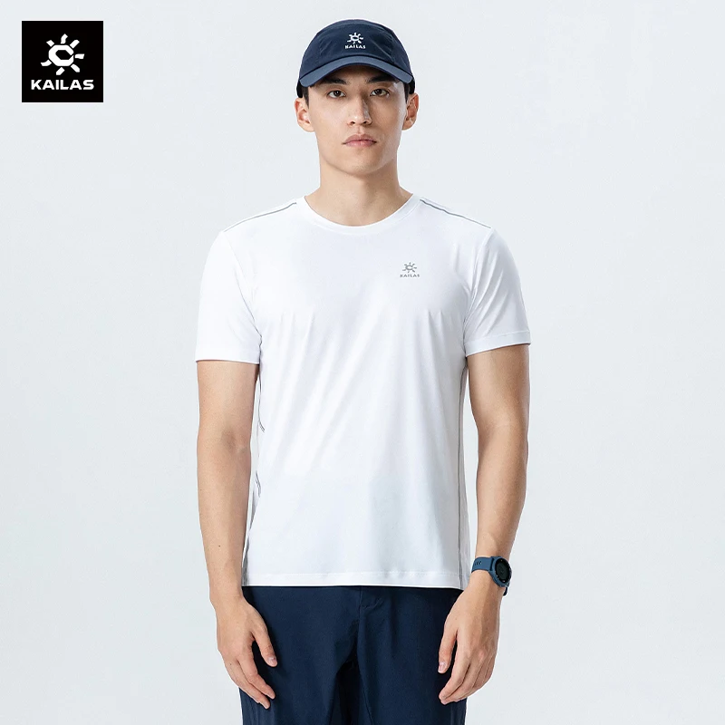 

KAILAS Casual Hiking Quick-drying T-shirt for Men 2024 Summer Crew Neck Short Sleeve Tee Climbing Cycling Travel Tops KG2227510