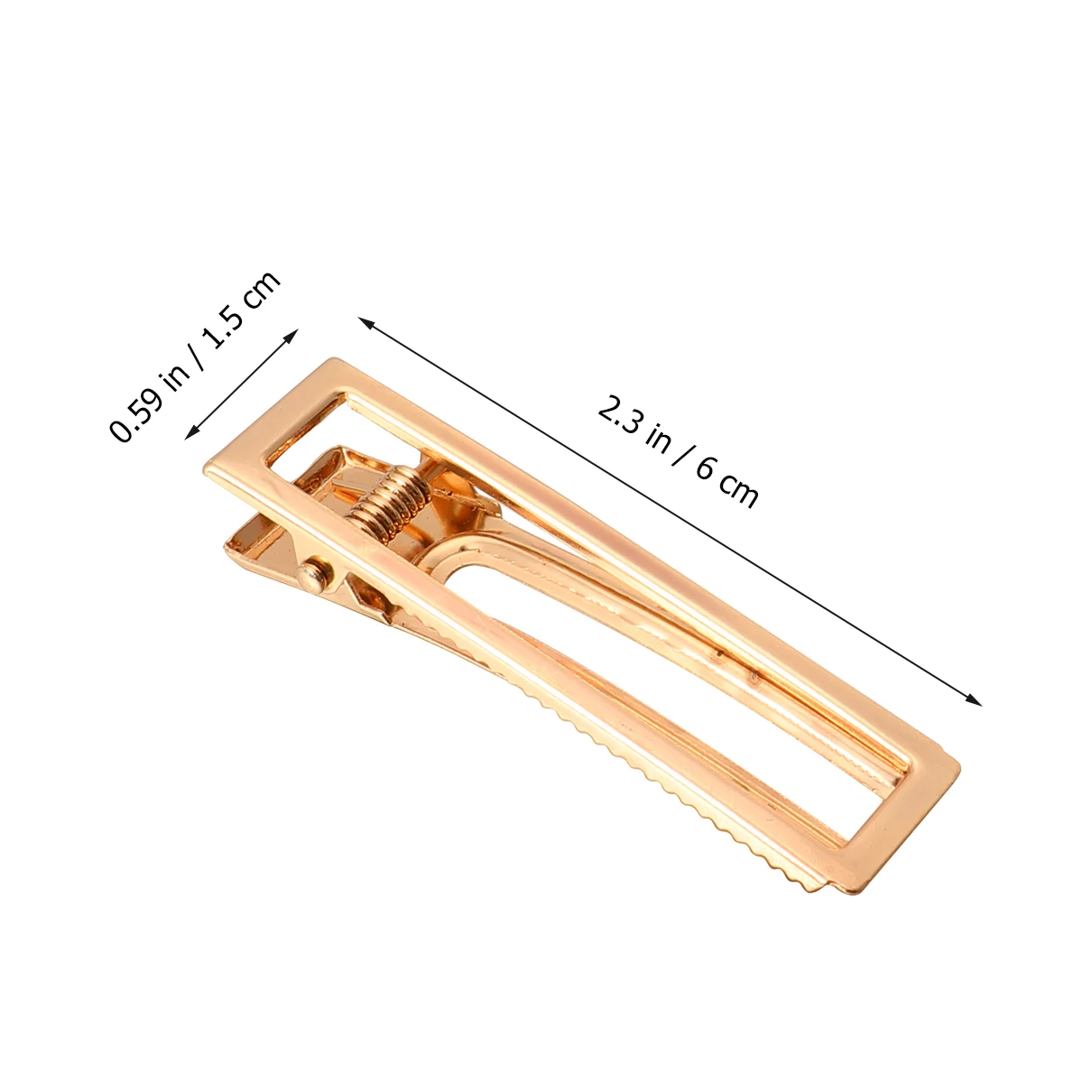 

3 Pcs Golden Hair Clips Women Durable Alloy Hairpin Accessories Cute Barrettes Girls Hairstyle Decorations Travel Outing