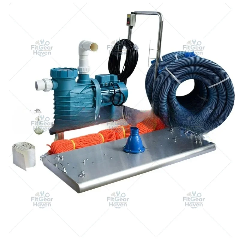 Swimming pool suction machine Pool bottom cleaning Manual underwater vacuum cleaner Fish pool cleaning equipment