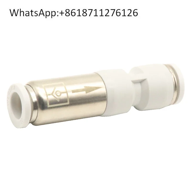 Pneumatic SPU-04/6/8/10/12mm quick insertion trachea gas straight check valve reverse check valve connector
