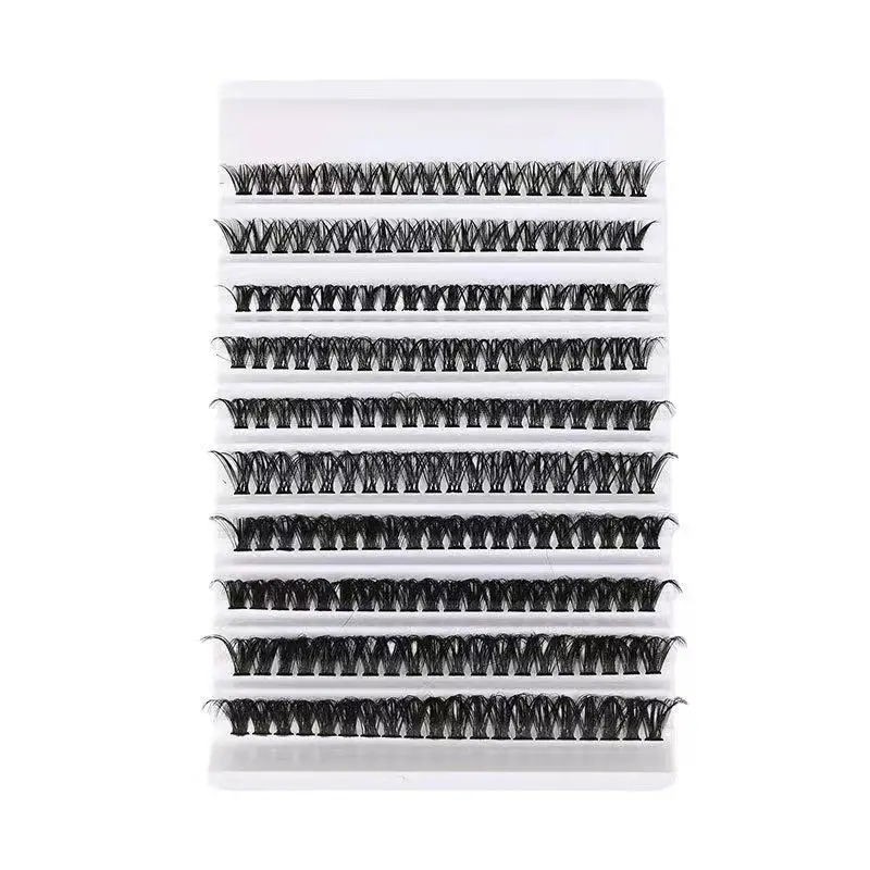 DIY artificial false eyelashes, large capacity self grafting D-roll natural thick multi style eyelashes 8-16mm