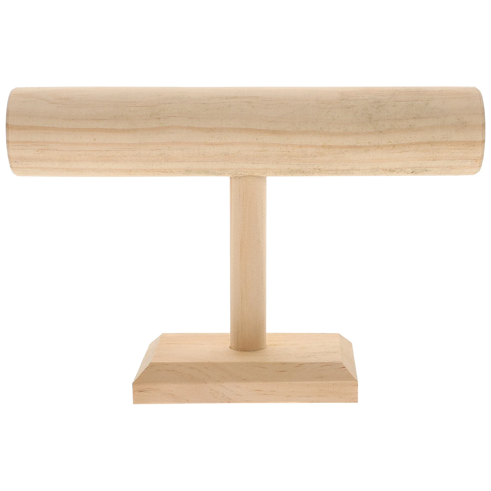 حامل تخزين الأساور الخشبية، رف عرض الساعات، منظم سطح المكتب للنساء، حامل المجوهرات، حامل القلادة #4