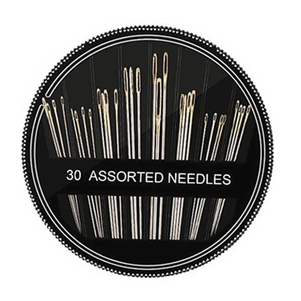 Assorted Craft Needles 30 PCS Pack Perfect for Various Sewing Works Including Mending Craft Quilt Thread and More