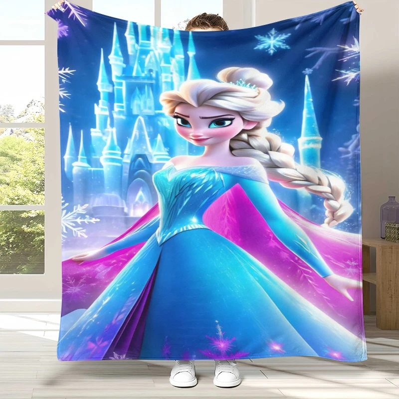 

Фланелевое одеяло с изображением девочки из мультфильма F-Frozen, очень мягкое, теплое, плюшевое, для дома, спальни, кровати, дивана, офиса, подарок для детей
