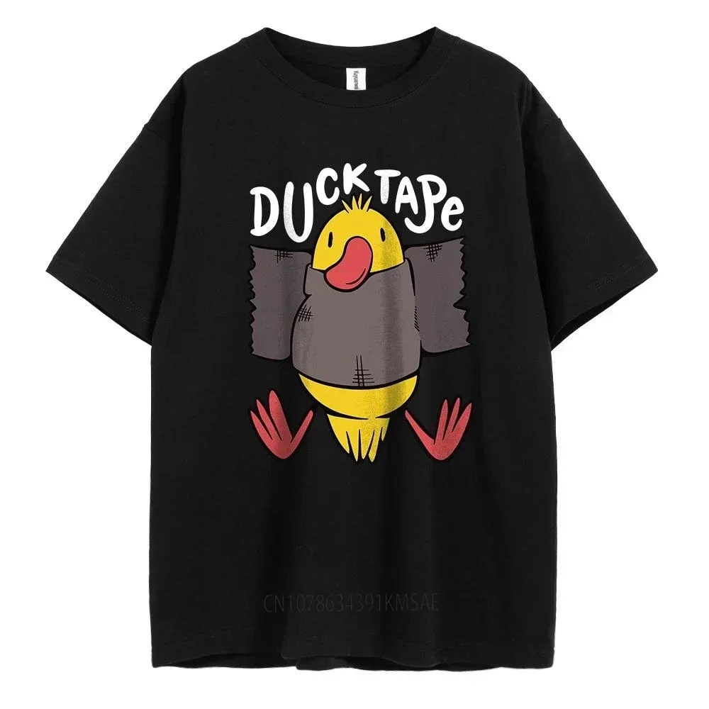 Summer New Men's Cotton Duckling English Letter Print High Quality Casual Street Gym Fashion Round Neck Top S-4XL