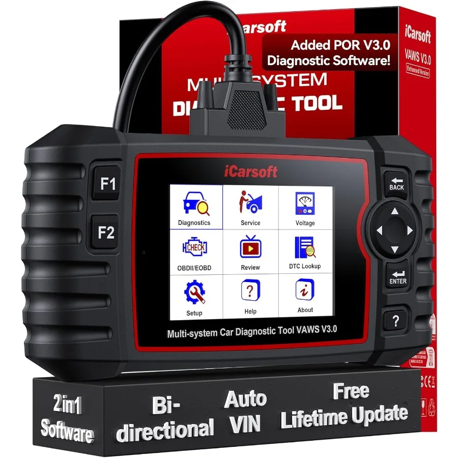 

VAWS V3.0 Enhanced Ver Bidirectional Scan Tool for VW Audi Bentley Bugatti Seat Skoda Porsche All Systems Diagnostic OBD2 Scann