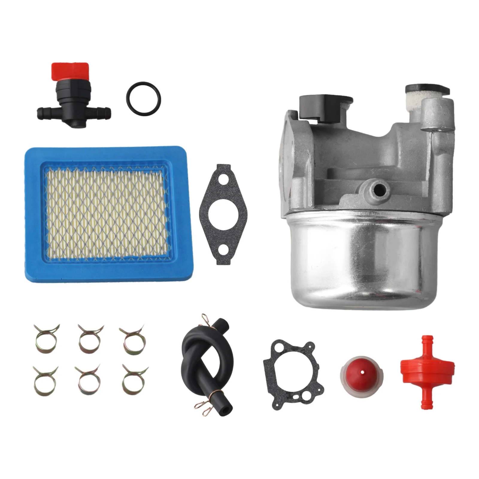 

Высокопроизводительный карбюратор для газонокосилок TORO, предназначенный для моделей, таких как 799866 и другие, со всеми комплектующими.