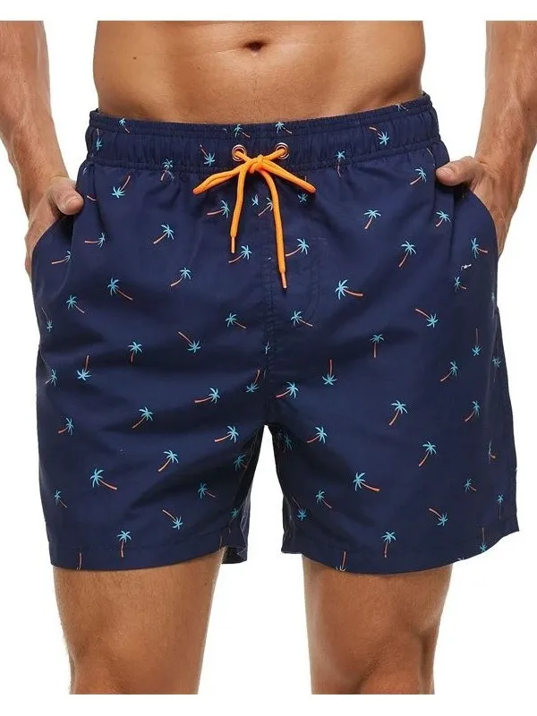 

Loose Fit 3D Printed Sports Shorts for Men Comfortable Elastic Waist Polyester Fiber All Season Casual Wear XJGOOD Brand