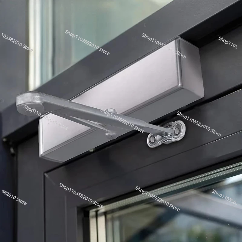 Heavy Duty Listed Automatic Cast Iron Body Low Opening Resistance Door Closer 15-150 KG 180 Degree 1400mm Automatic Door Closer