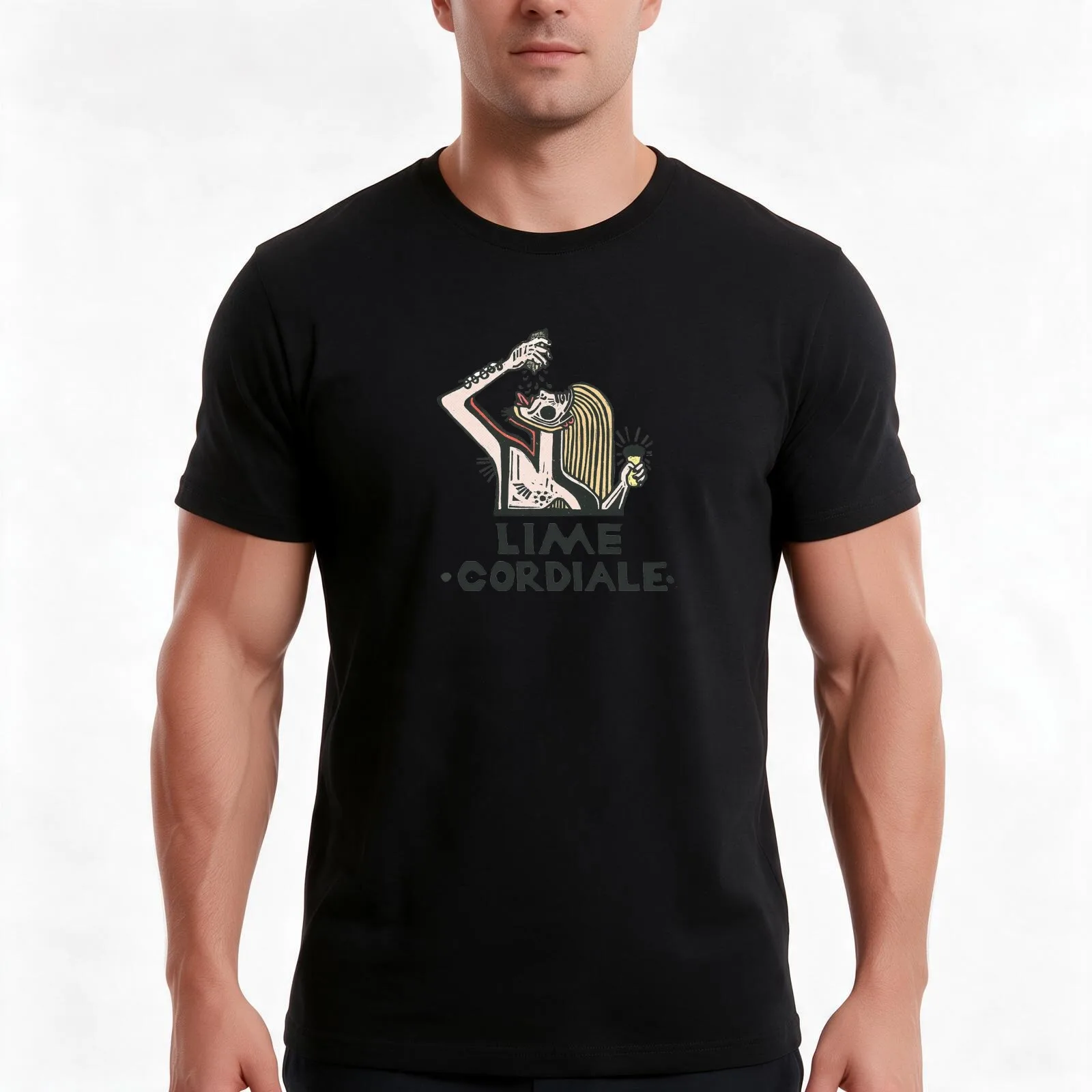 Lime Australian Quirk Pop T-Shirt, Summer Casual Cotton Tee, Oversized Streetwear Tops, Vintage Graphic Print, Unisex Men Women
