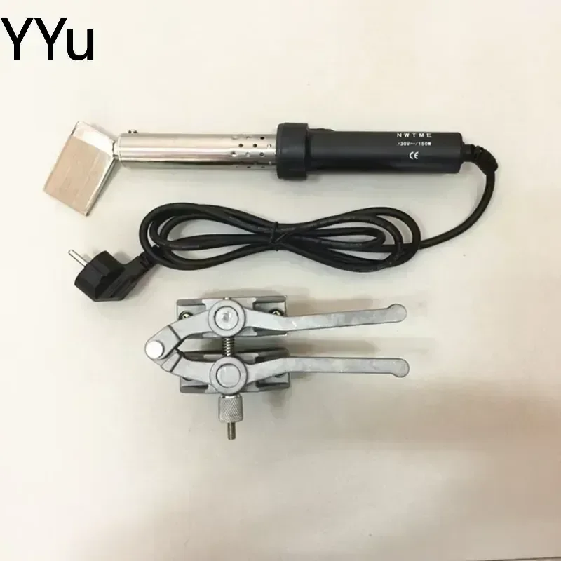 custom for PU Round Belt Splicing Kit 150W Electric Soldering Iron Clamp Cutter Tool Set Conveyor Belt Joining Repair