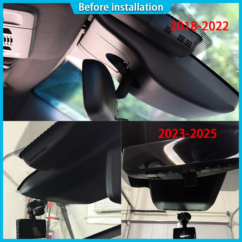 ZJCGO for Toyota Prius XW50 XW60 2018-2025 4K DVR Dash Cam Car Camera 2160P UHD Lens 24h Monitor Video Recorder Recording