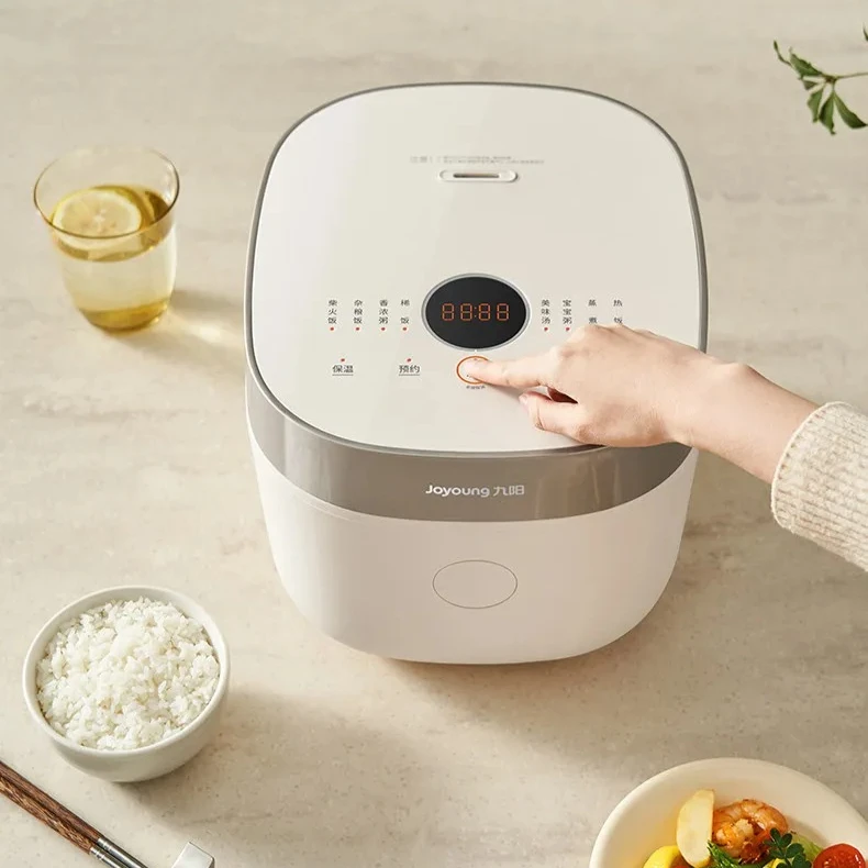 Household 4L Multifunctional Rice Cooker 0 Fluorine Inner Tank Kitchen Electric Cooking Machine For Multiple Use
