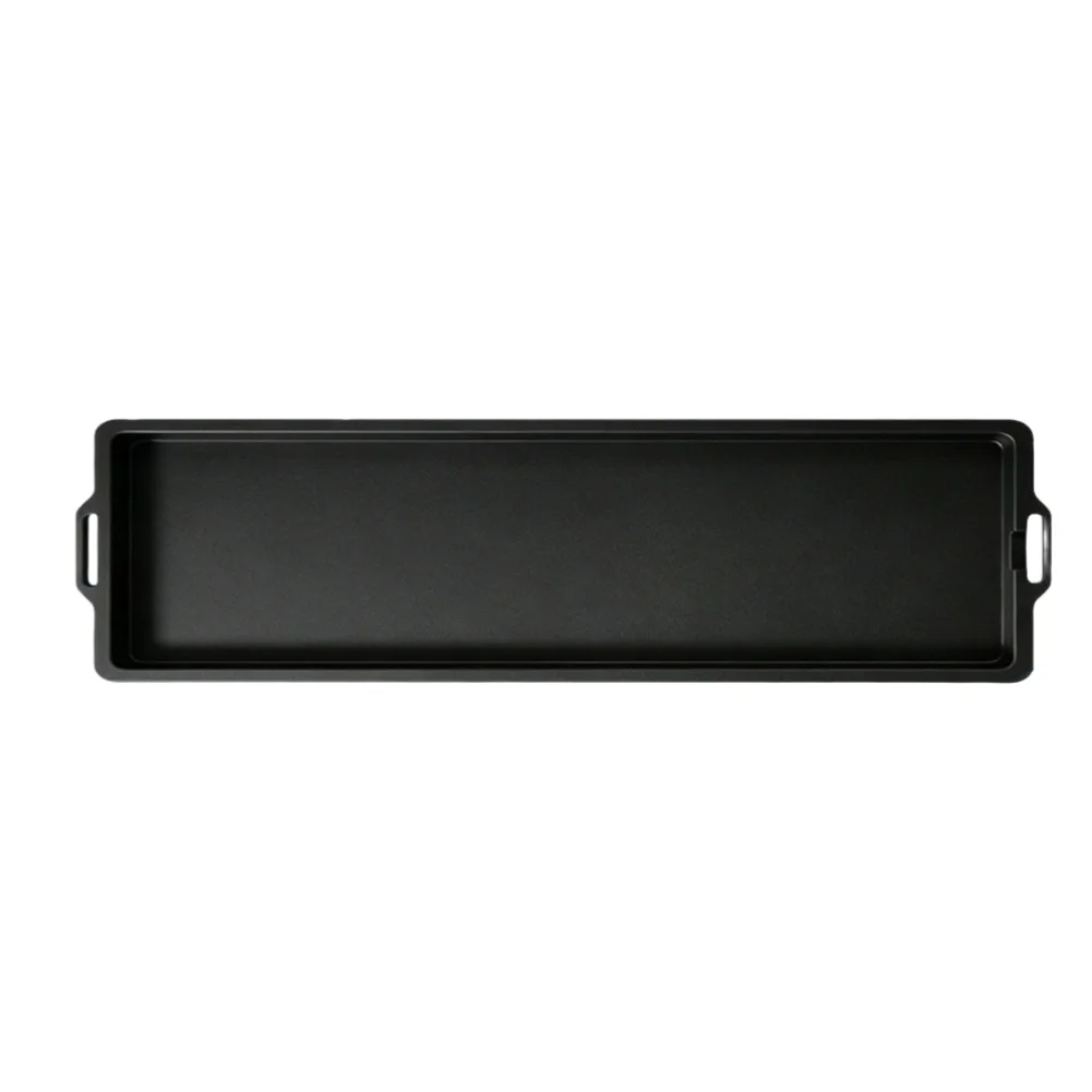 Coffee Capsule Rack with Tray Support for Easy Retrieval and Minimal Footprint 36.3cm x 9.5cm Black ABS Material