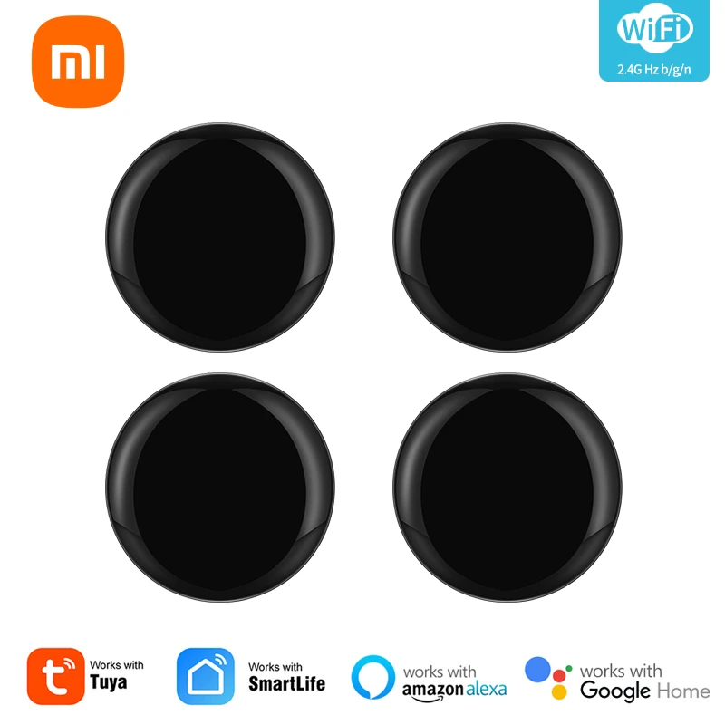 Xiaomi-Control remoto inteligente para el hogar, dispositivo con WiFi, IR, RF, Bluetooth, para aire acondicionado, TV, Alexa y Google