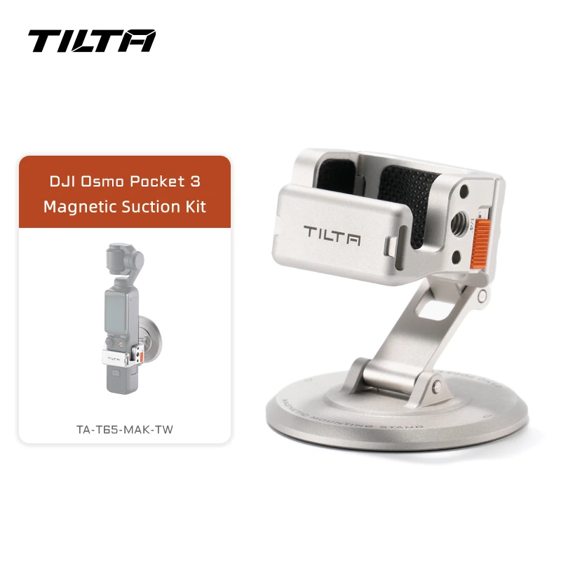 TILTA Universele Adapter Accessoire voor DJI Osmo Pocket 4/3 Vaste Basis Autohouder Uitbreidingskoffer - Pocket 3 & 4 Accessoires