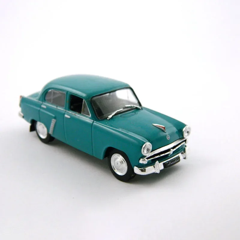 Diecast 1/43 scala Moskvich 410 modello di auto auto sovietica collezione classica Display giocattoli per ragazzi regali di natale per bambini