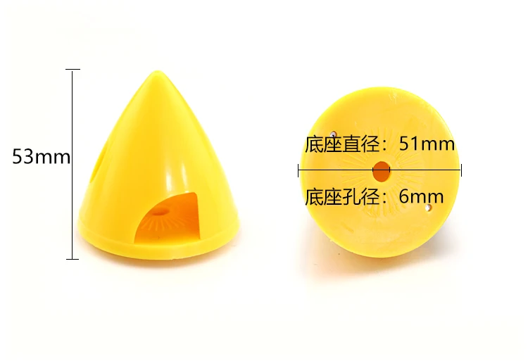 GEMFAN Nylon RC Plane Prop Nut Cover Propeller Spinner Fairing folder 2-Blades 1.5inch 1.75inch 2inch 2.25 2.5 3 3.25 inches