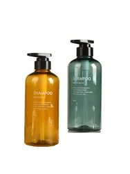 500ml shampoo bottle, round shoulder shampoo bottle, 300ml thick wall conditioner bottle, lotion filling bottle