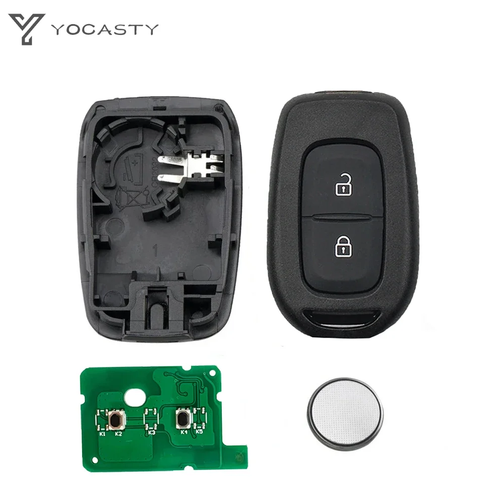 YOCASTY 2/3 Buttons Remote Key Fob 433MHz PCF7961M For Renault Sandero Dacia Logan Lodgy Dokker Duster Trafic Replace Control