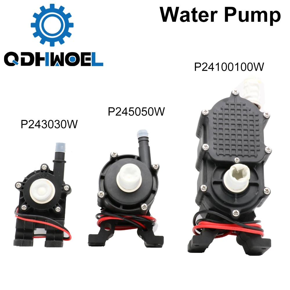 

QDHWOEL Water Pump P2430 P2450 P24100 for S&A Industrial Chiller CW-3000 AG(DG) CW-5000 AH(DH) CW-5200 AI(DI)