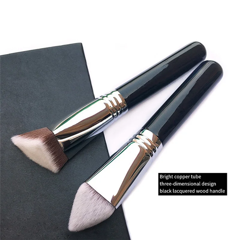 TAIGH-4-Pack For Full Face Multifunctional Foundation Brush 3D 4D Multi-Faceted Makeup Brush Powder Liquid Concealer Brush