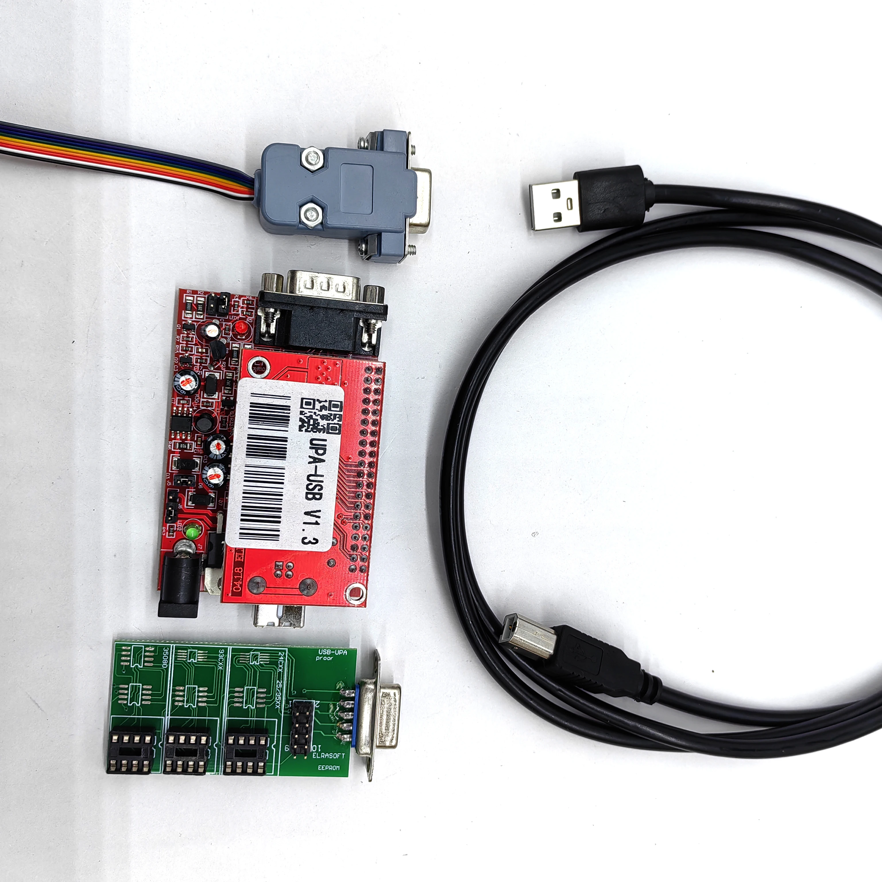 Programador ECU automotriz UPA-USB V1.3, Cable conector de puente, adaptador TMS NEC Eeprom, sintonización de Chip ECU, nueva combinación