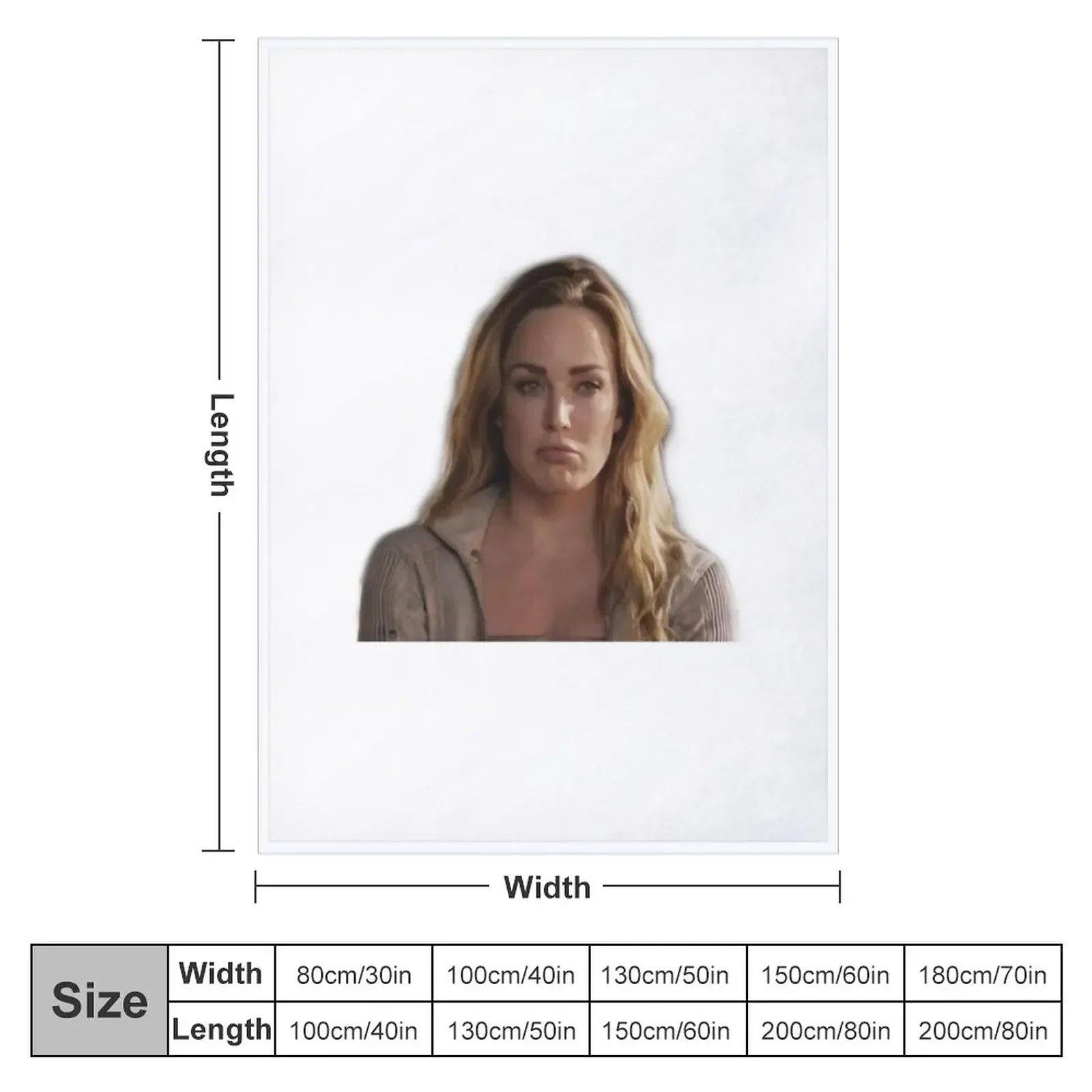 DC Legends of Tomorrow - Sara Lance / Caity Lotz Throw Blanket For Sofa Thin Bed Fashionable Personalized Gift Blankets