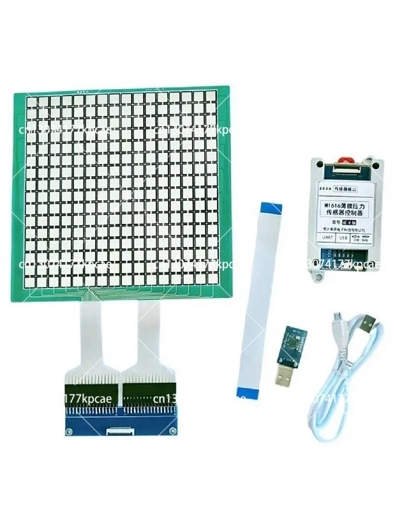 RX-M1616M Piezoresistive Array Distributed Flexible Thin Film Pressure Sensor Cushion Force Sensitive Tactile Sensing FSR